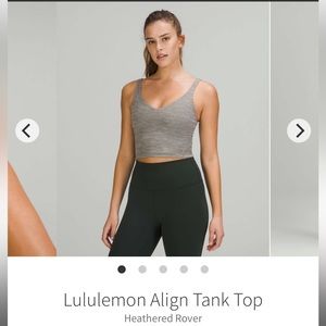 Heathered rover - Lululemon  align tank